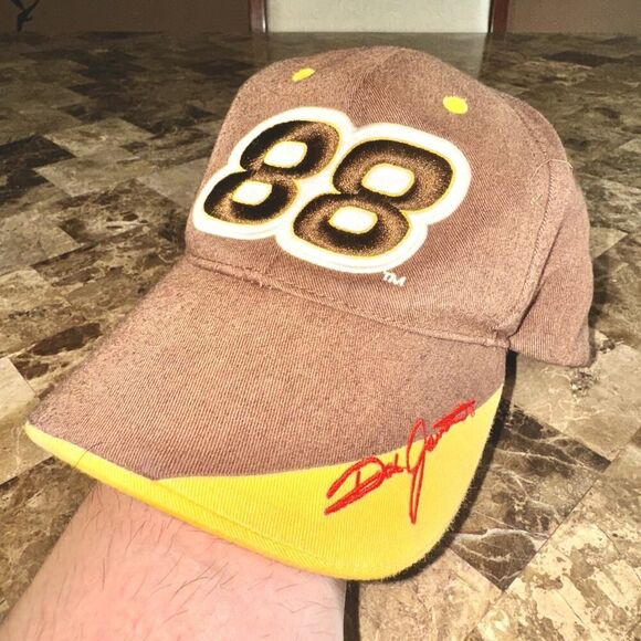 NASCAR Dale Jarret Winners Circle UPS Racecar Adjustable Hat - Picture 4 of 9